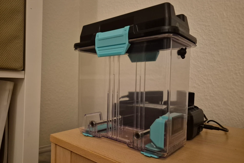 Polymaker Polydryer filament dryer.