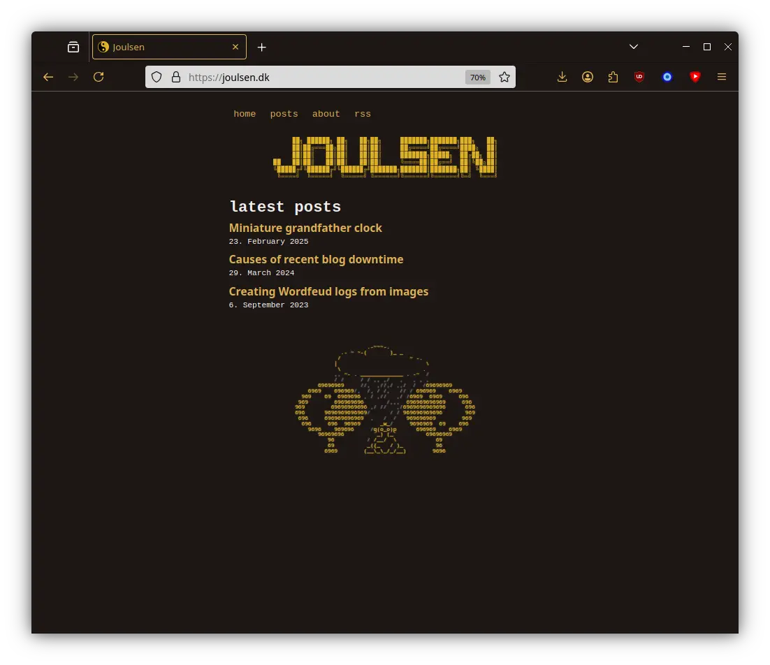 Firefox (with a Joulsen theme)
